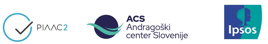 PIAAC 2, ACS in IPSOS PIAAC 2, Andragoški center Slovenije in IPSOS