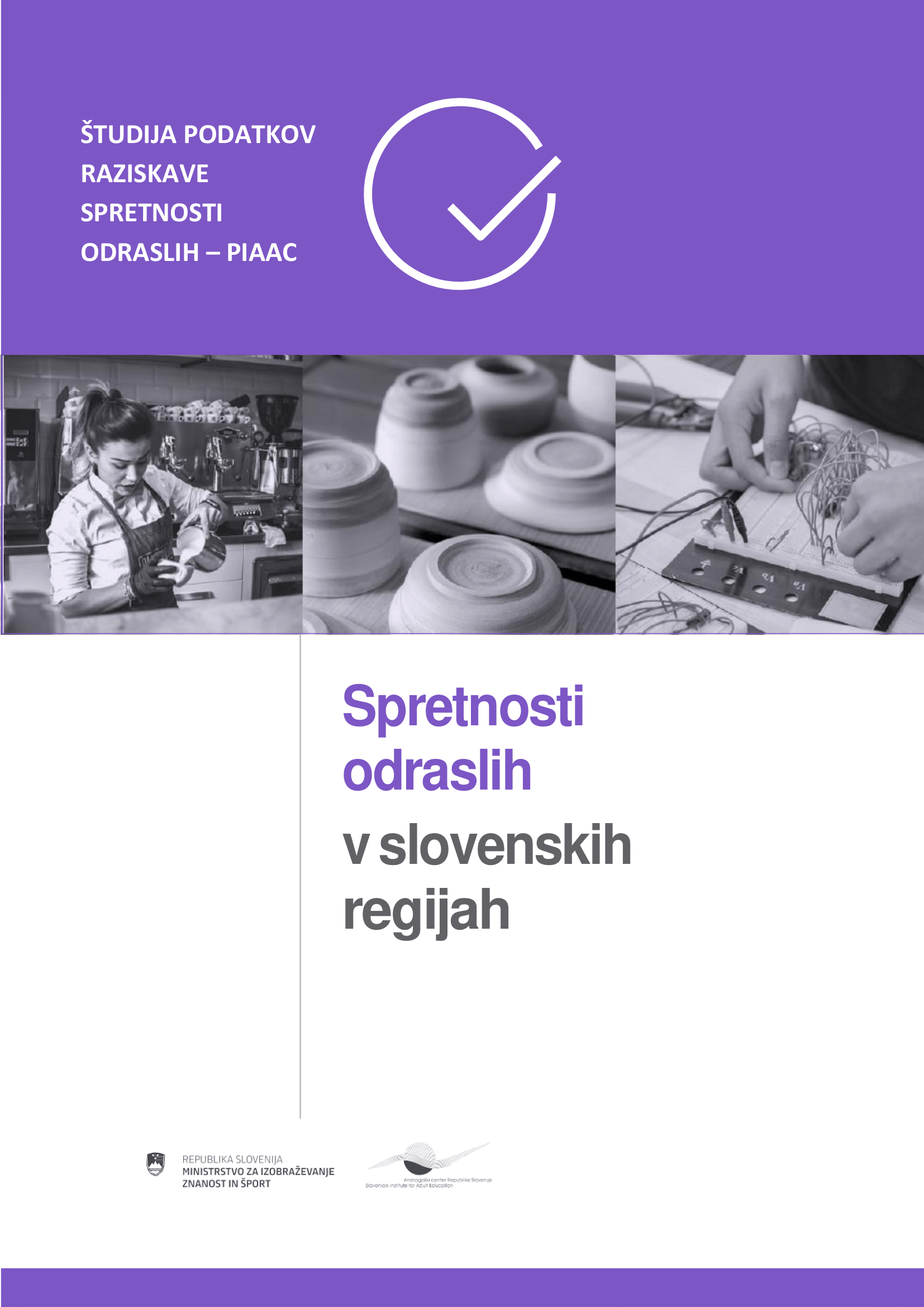 Studija Regije-Naslovnica-1 Spretnosti odraslih v slovenskih regijah – Študija